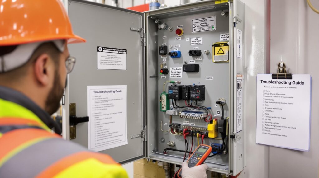 wastewater control panels