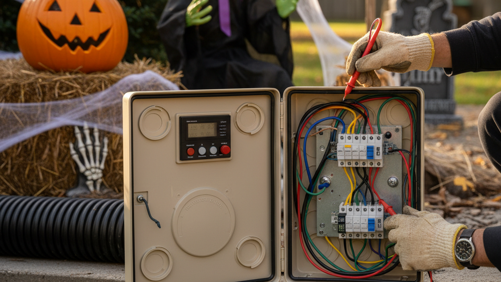 residential wastewater pump control panel