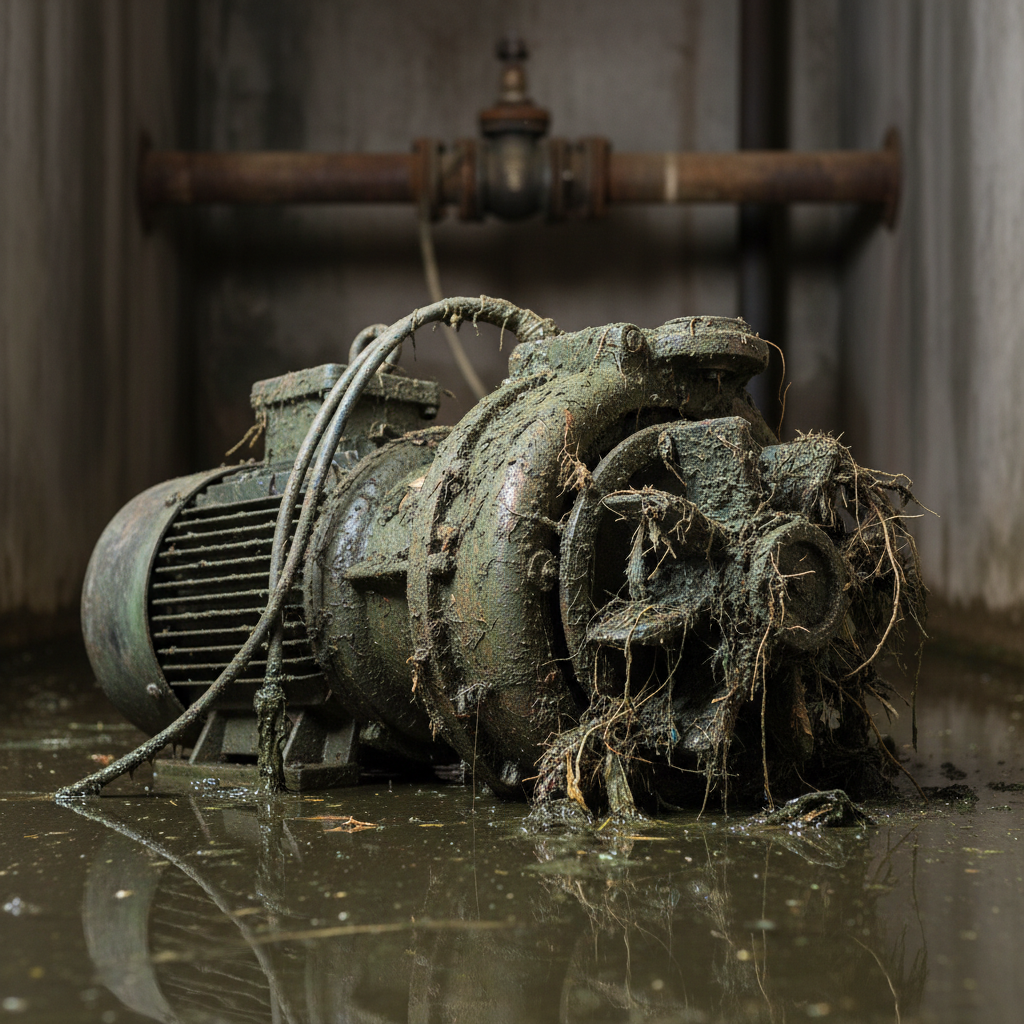 common causes of wastewater pump failure, wastewater pump, sewage pump, submersible pump, centrifugal pump, and impeller