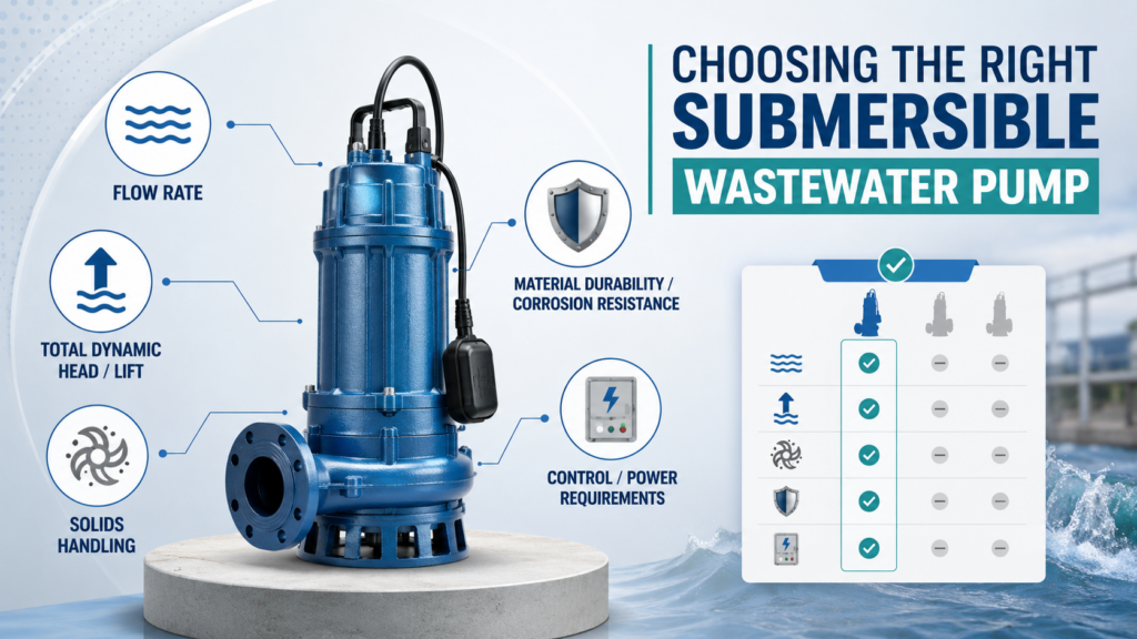 submersible wastewater pump product guide